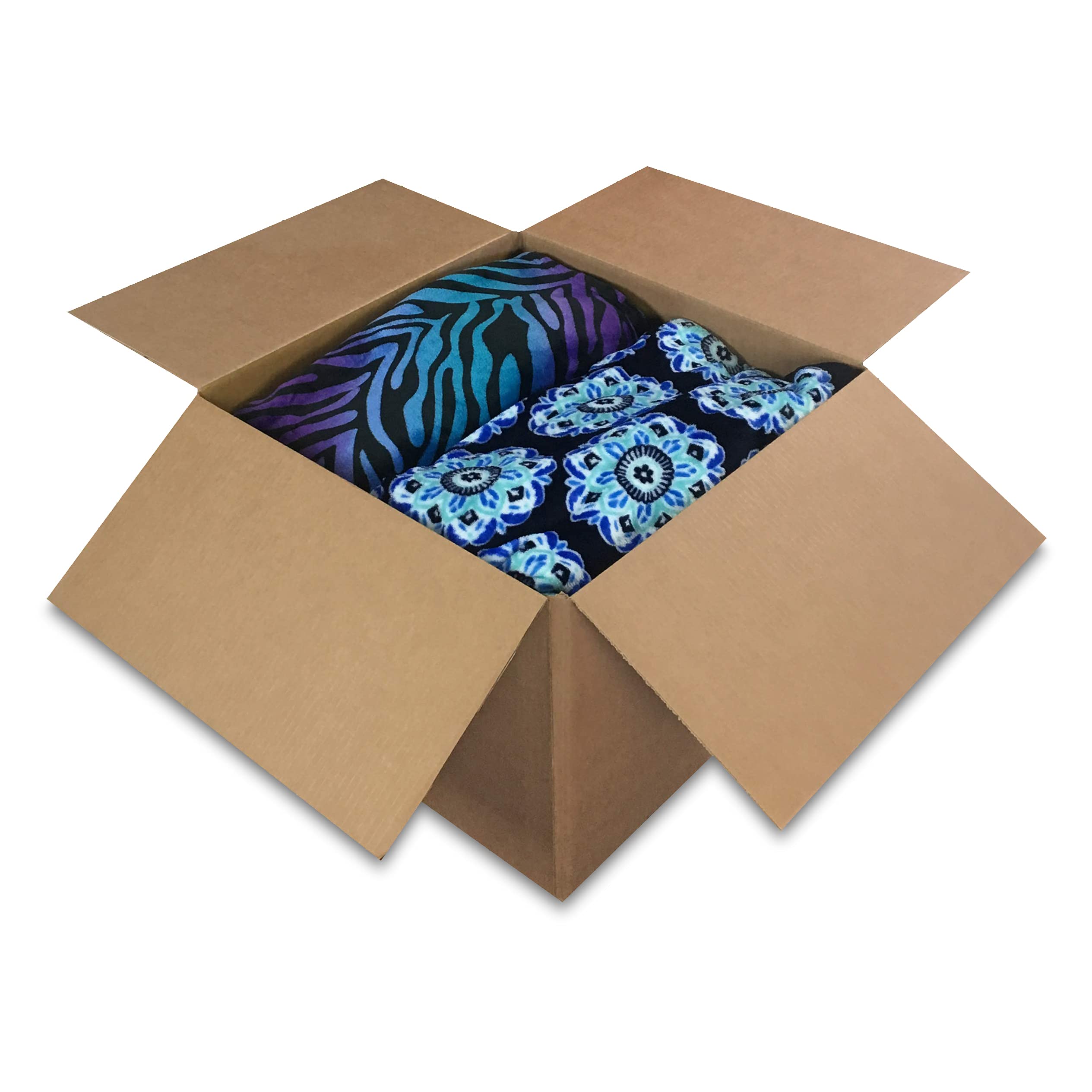 Amazon Basics Heavy Duty Cardboard Moving Boxes - 12 Pack Large (20