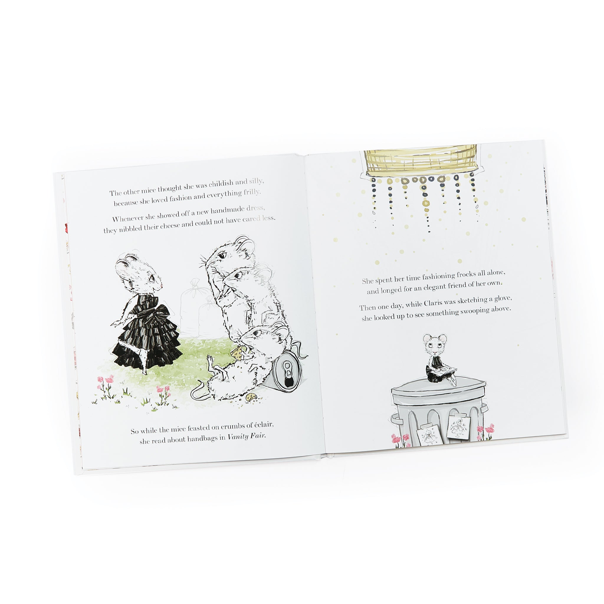 Claris The Mouse: The Chicest Mouse in Paris Hardcover Book - Perfect for Kids' Bedtime Stories & Paris-Themed Gifts