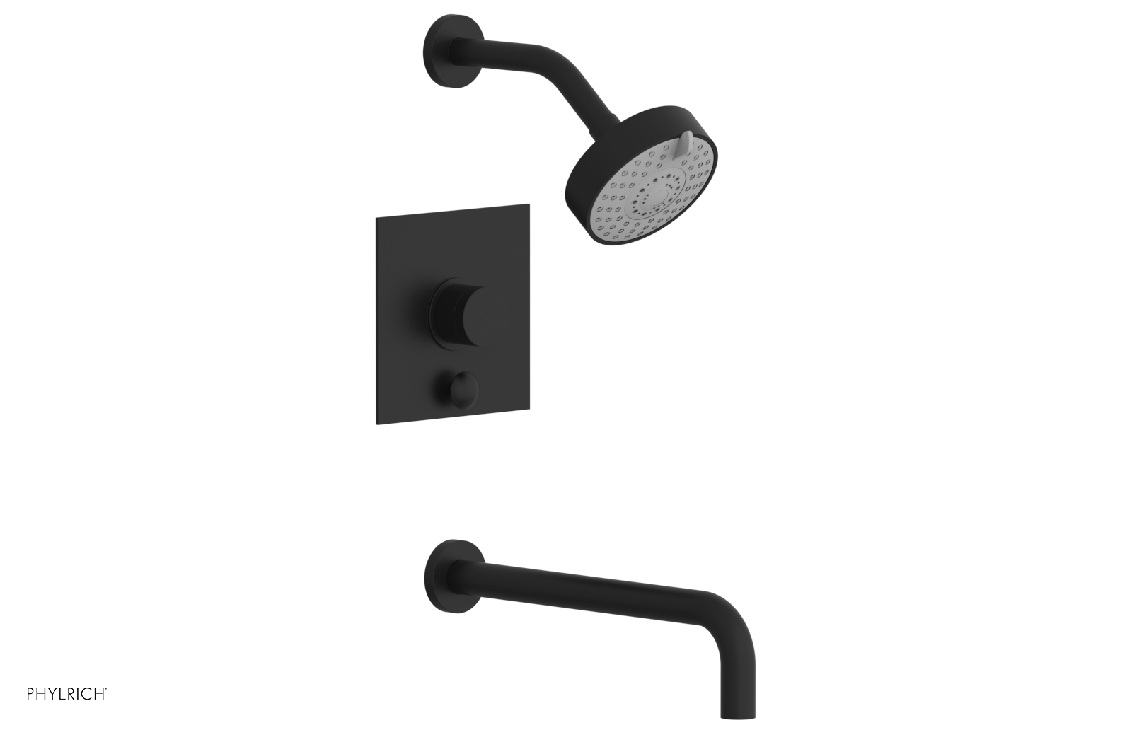 BASIC II 12 Pressure Balance Tub and Shower Faucet Set - 230S 26 12 - Durable Bathroom Fixture for Relaxing Showers and Spa-Like Baths