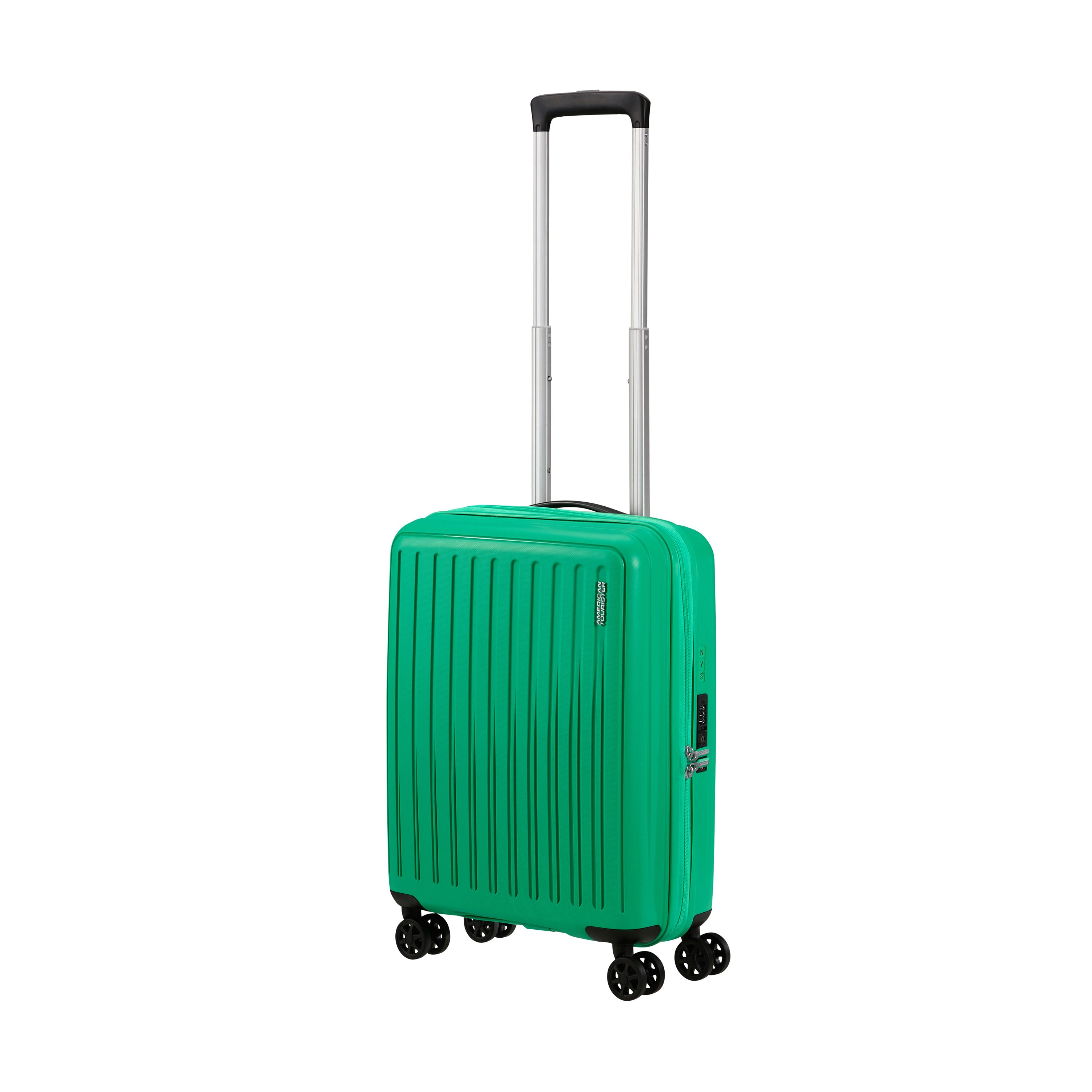 American Tourister Rejoy Expandable Spinner Carry-On Luggage - Lightweight Suitcase for Air Travel, Business Trips & Weekend Getaways