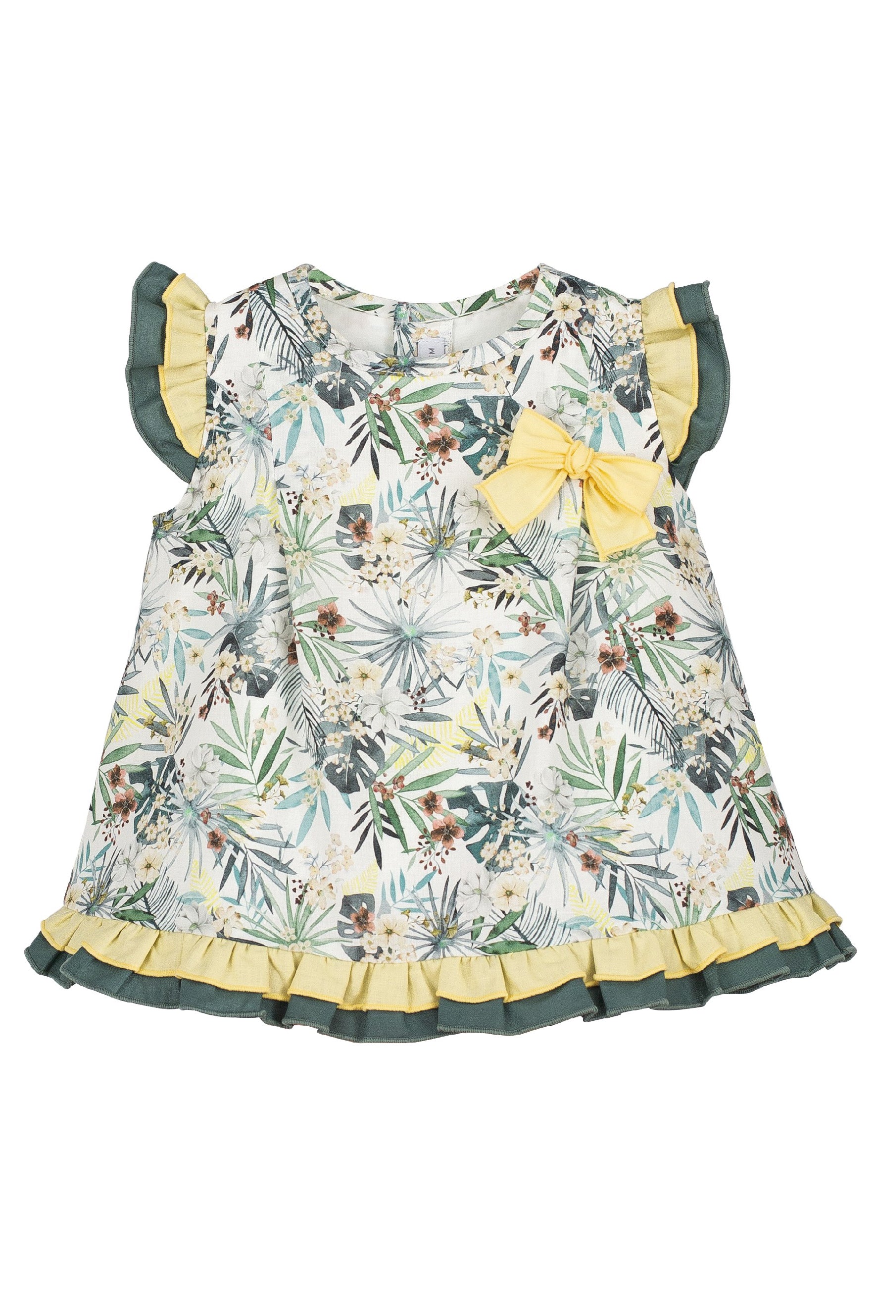 Willa Green Floral Dress for Women - Elegant Summer Maxi Dress with Flowy Fit - Perfect for Beach Vacations, Garden Parties & Date Nights