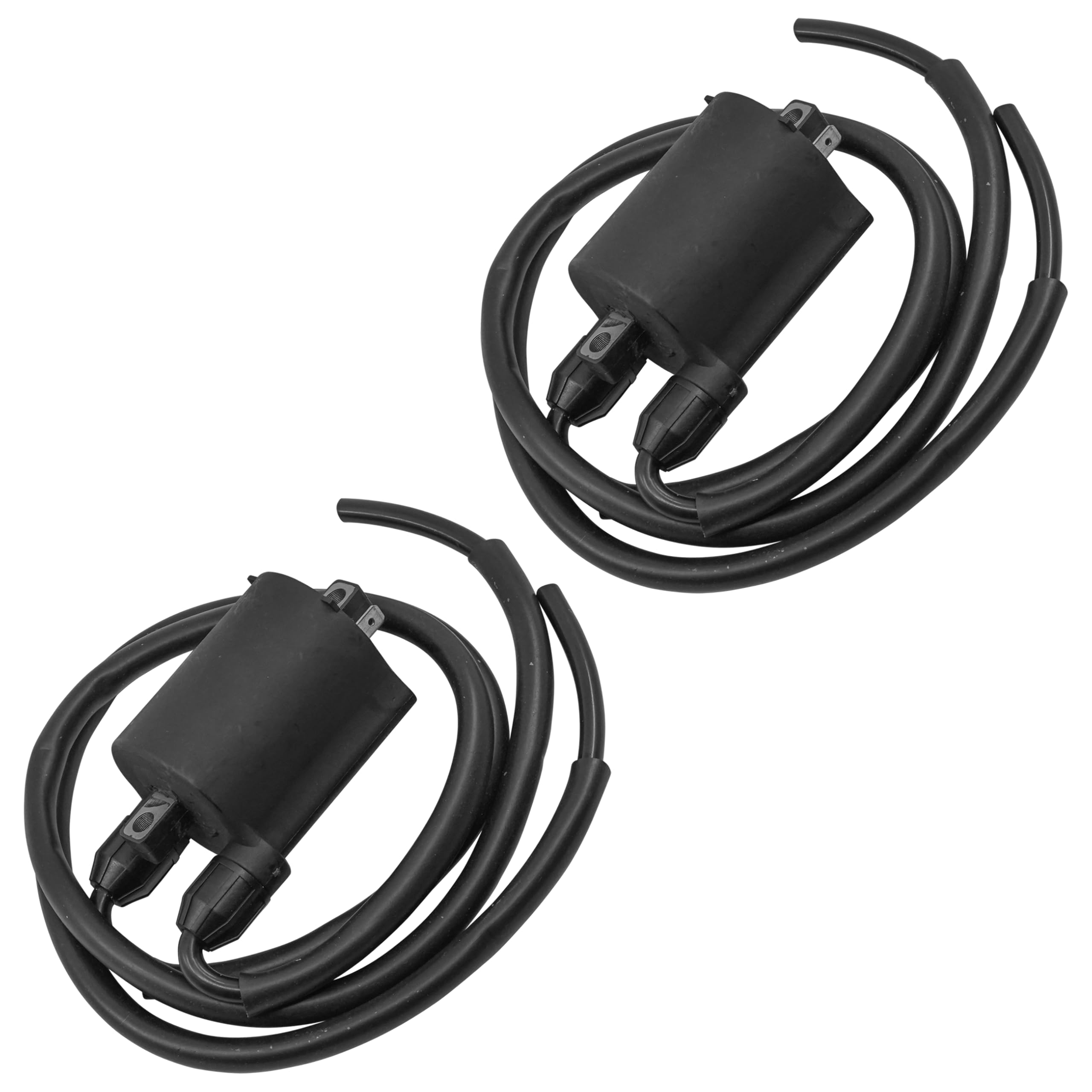 Caltric 2-Pack Ignition Coil Set Compatible with Honda PC800 Pacific Coast 800 (1989-1990, 1994-1998) - High Performance Replacement Part for Smooth Engine Start & Ride