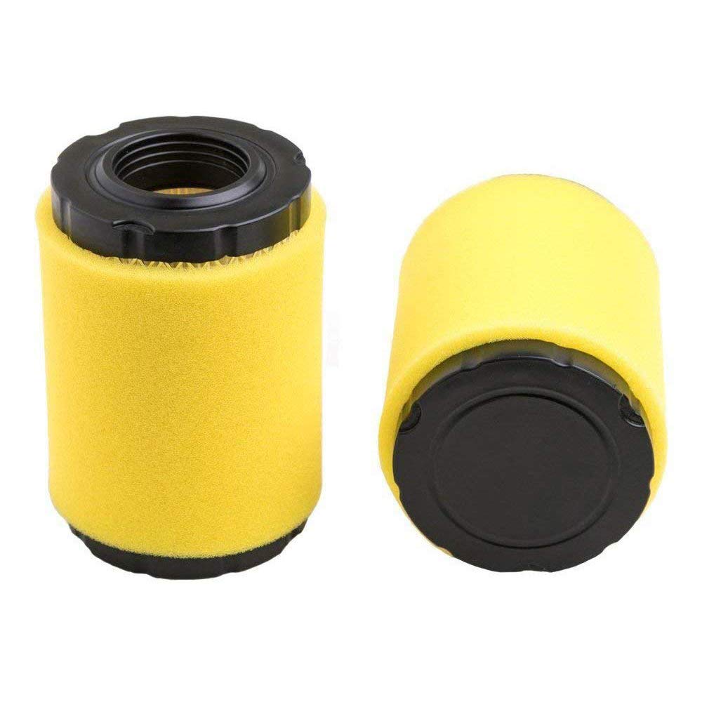 2 Pack 591334 Air Filter - Compatible with Briggs & Stratton 796031 594201 OEM Replacement - Lawn Mower Tractor Air Cleaner Cartridge with Foam Pre-Filter - Perfect for Outdoor Power Equipment Maintenance