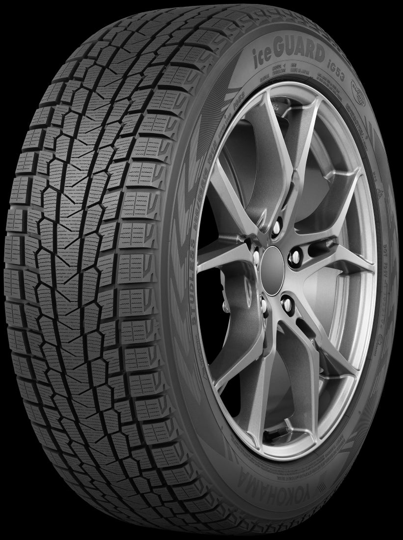 Yokohama Iceguard IG53 185/60R15 Winter Tires - 84H Speed Rating for Snow & Ice Traction - Perfect for SUVs, Sedans & Harsh Winter Driving Conditions