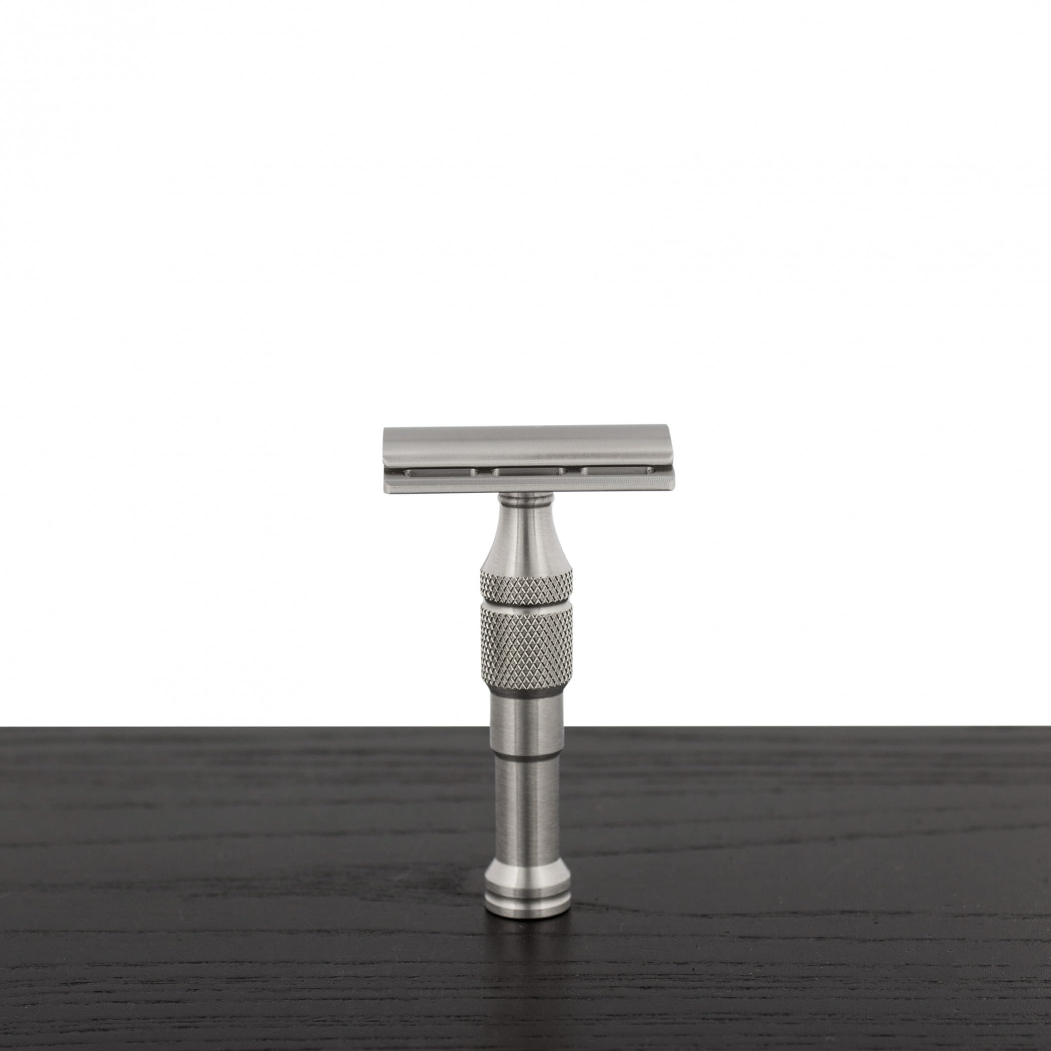 West Coast Shaving El Capitan CNC Machined Stainless Steel Safety Razor for Men - Premium Close Shave & Smooth Finish - Perfect for Wet Shaving, Travel & Grooming Kits