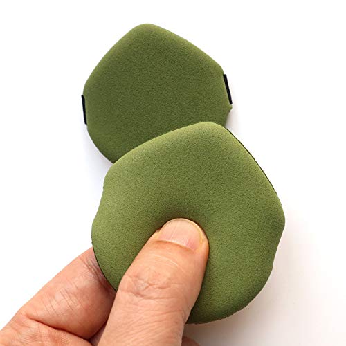 WOIWO 4 PCS Star-Shaped Makeup Sponge for Liquid & Powder Foundation - Soft Blending Puff for Wet & Dry Application - Perfect for Flawless Makeup at Home or On-the-Go