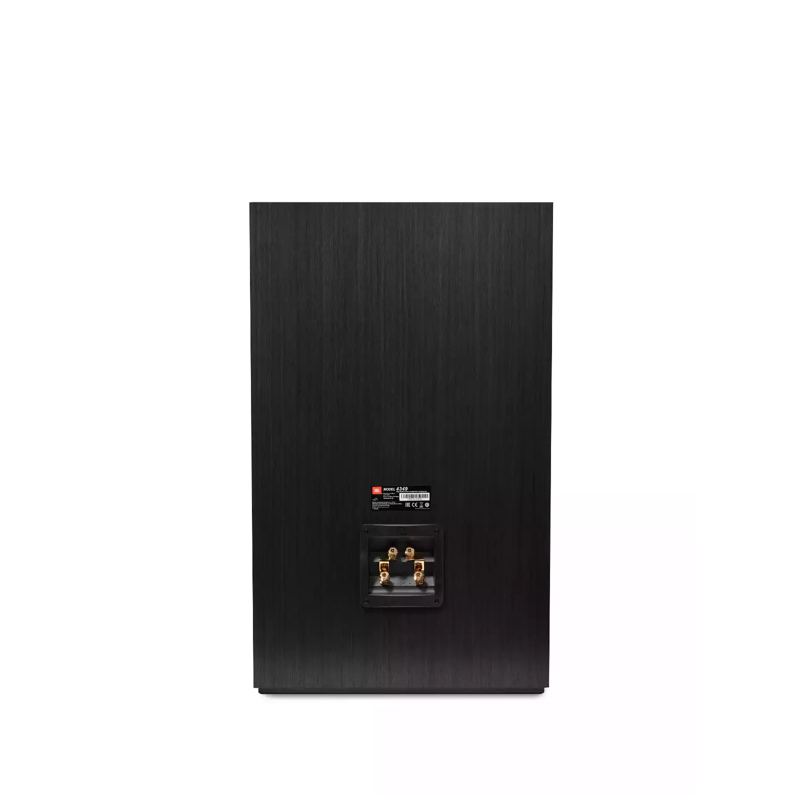 JBL 4349 2-Way Studio Monitor Bookshelf Speakers (Pair) - Professional Audio Monitors for Home Studio, DJ Setup & Music Production