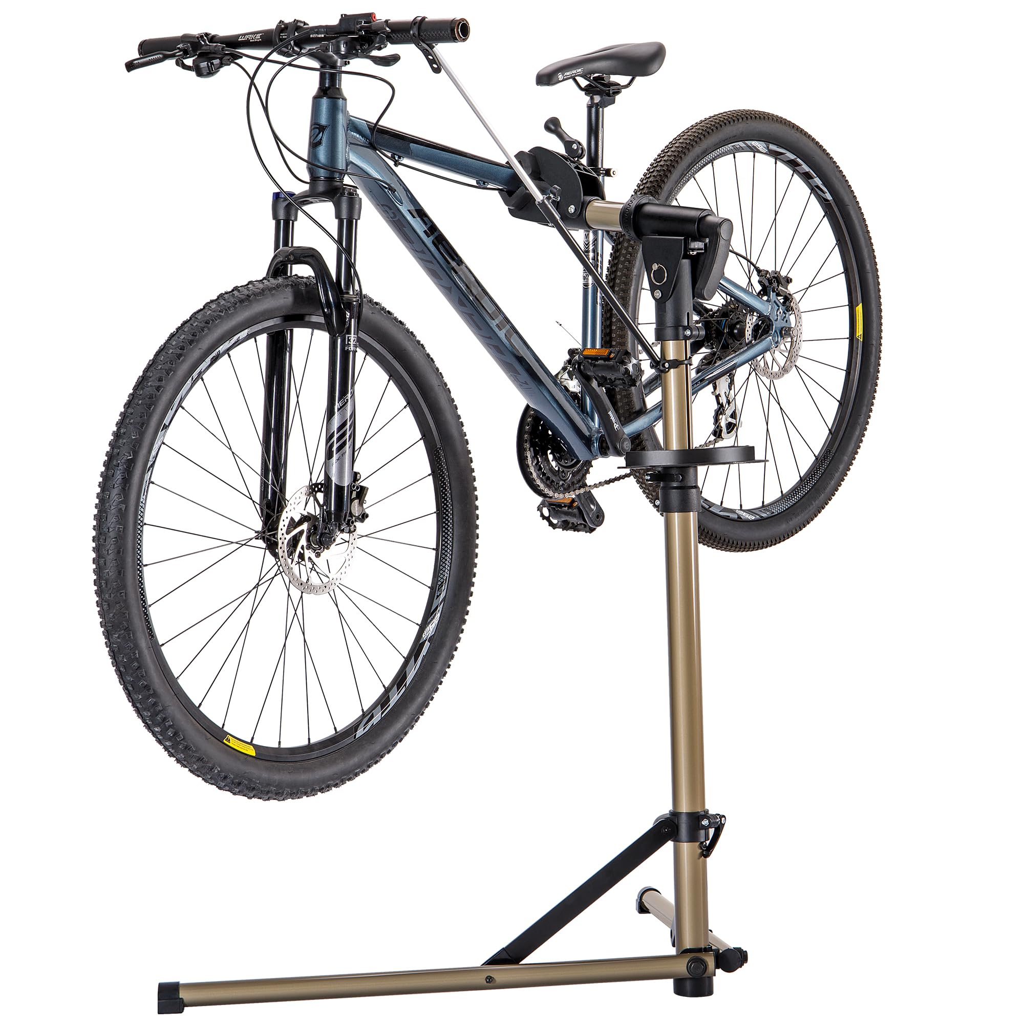 Heavy Duty Bike Repair Stand (Max 80lbs) - Professional Bicycle Workstand for Maintenance & Tuning - Adjustable E-Bike Repair Rack for Mountain, Road & Hybrid Bikes - Perfect for Home Mechanics & Bike Shops (Garage, Workshop, Outdoor Use)