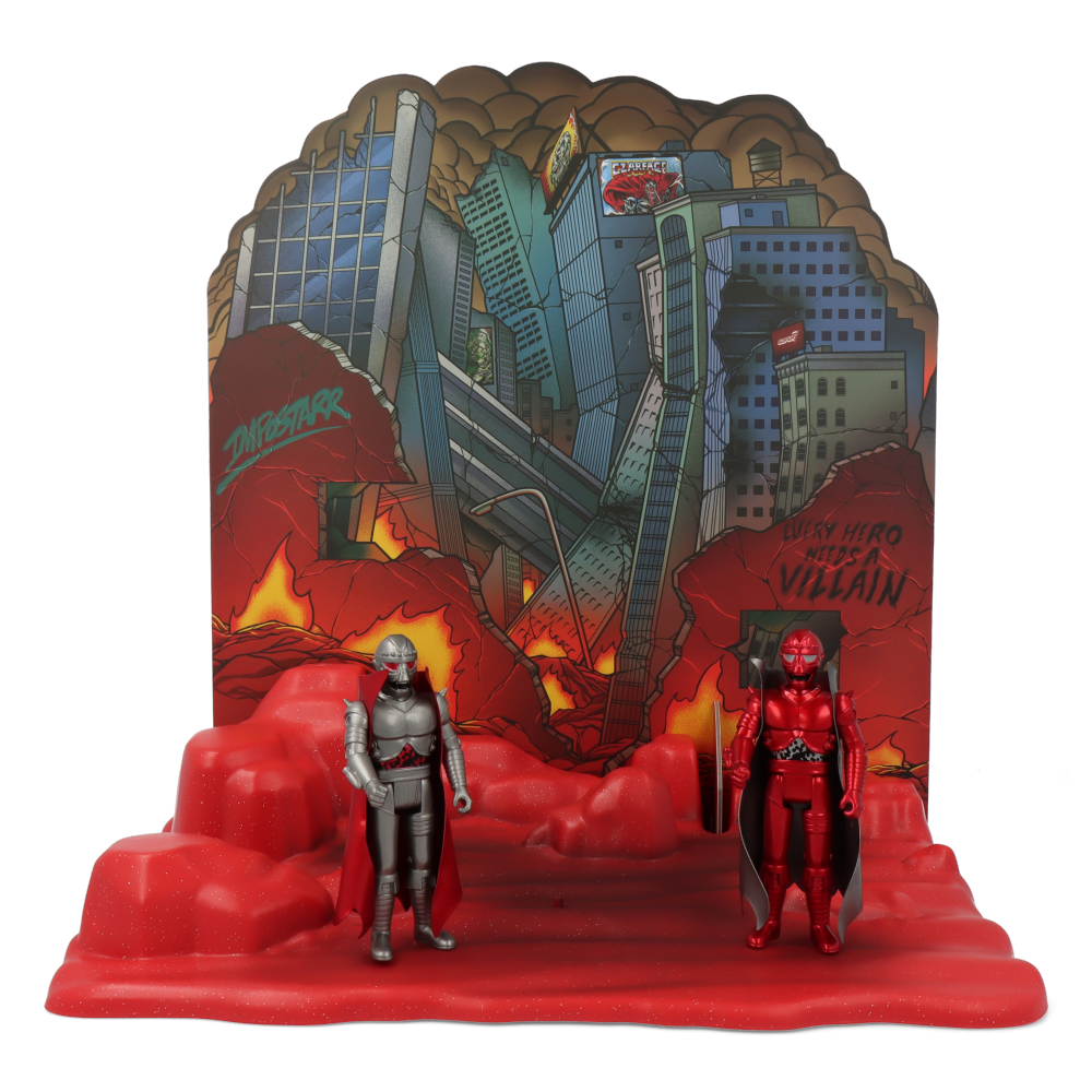 Czarface Action Figures - Battle Mode Double-Sided Playset for Collectors & Fans | Perfect for Display, Play & Comic Conventions