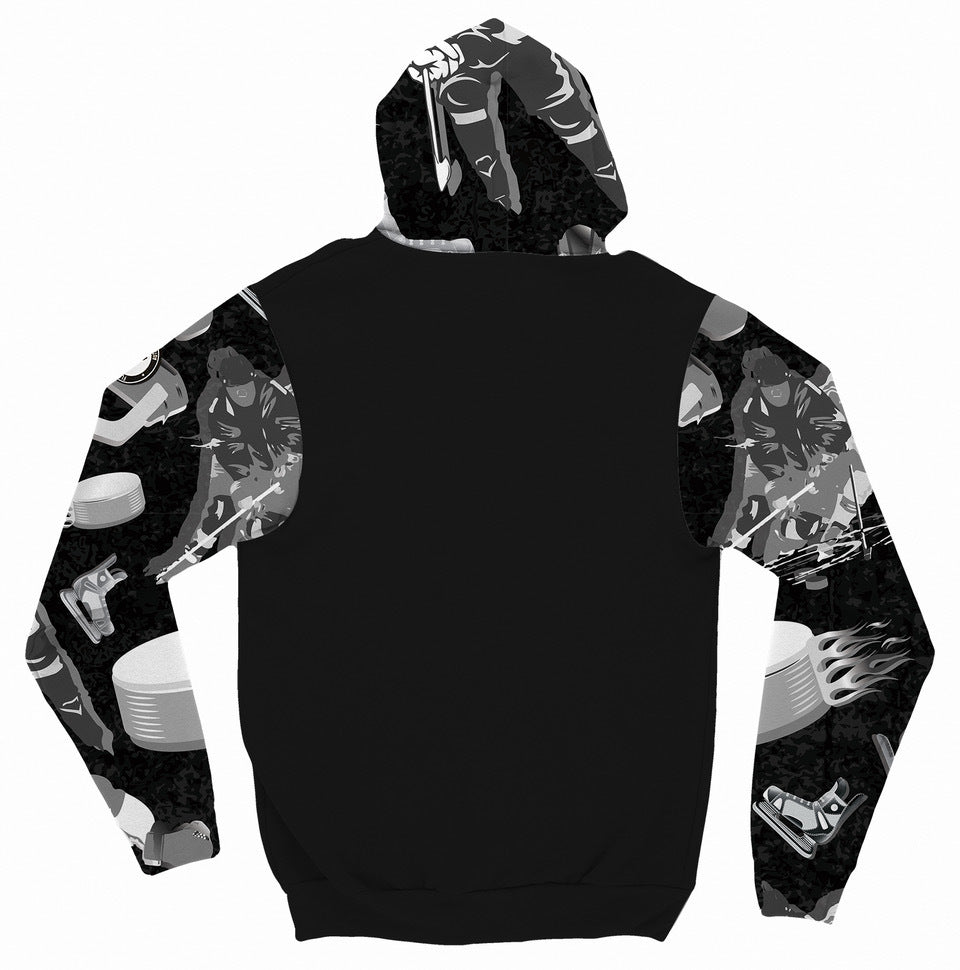 Youth Slap Shot Hoodie - Trendy & Comfortable Pullover for Boys & Girls | Perfect for Hockey Games, School & Casual Wear
