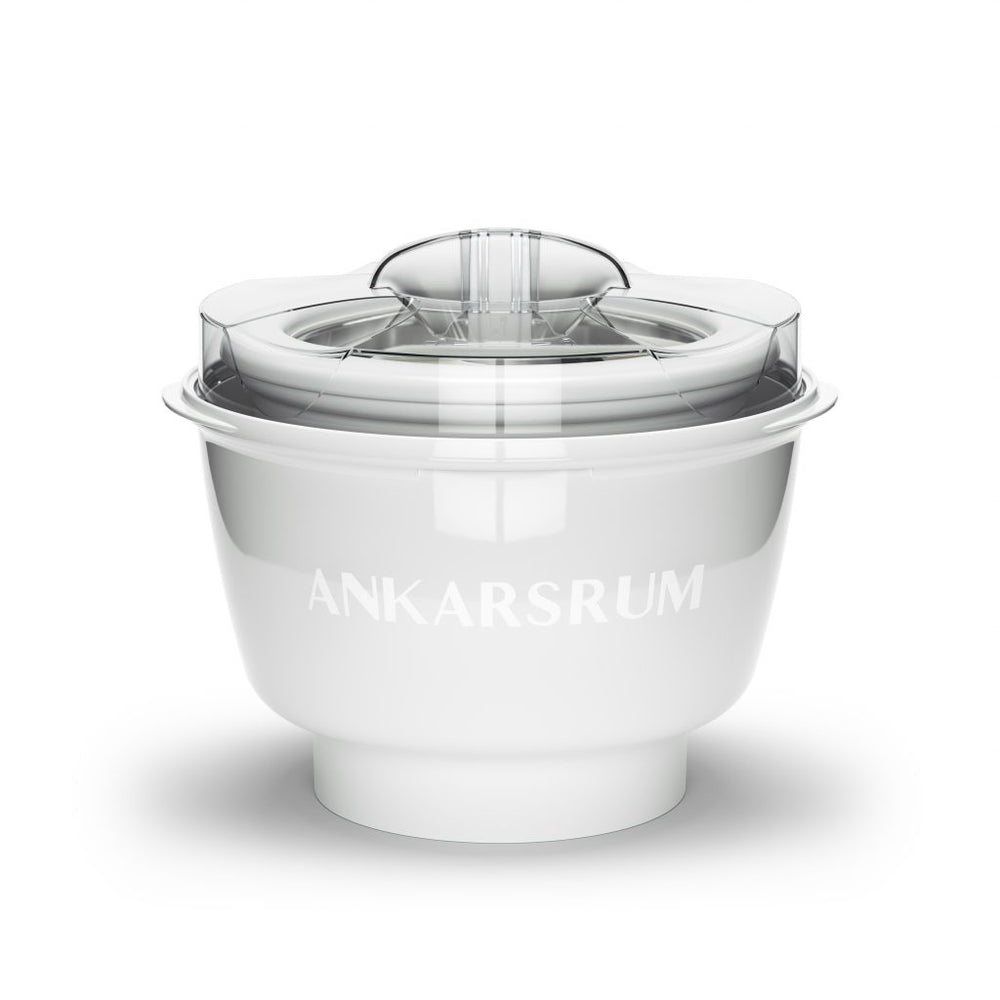 Ankarsrum Stand Mixer with Ice Cream Maker Attachment - Powerful 7QT Kitchen Mixer for Baking, Dough, Whipping - Perfect for Homemade Ice Cream, Cakes, and Pastries - Ideal for Home Bakers and Dessert Lovers