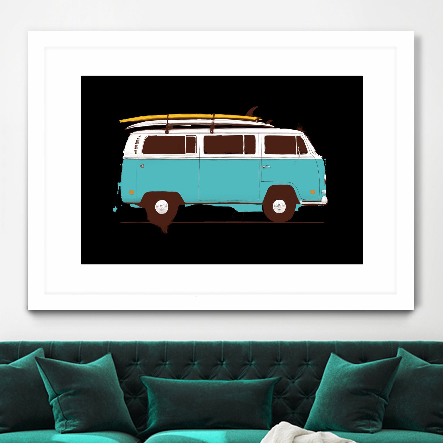 Blue Van for Camping & Road Trips - Spacious & Durable Outdoor Adventure Vehicle
