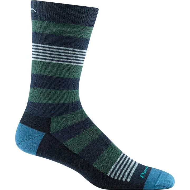 DARN TOUGH Men's Lightweight Oxford Crew Lifestyle Socks - Breathable & Durable for Hiking, Work & Everyday Comfort