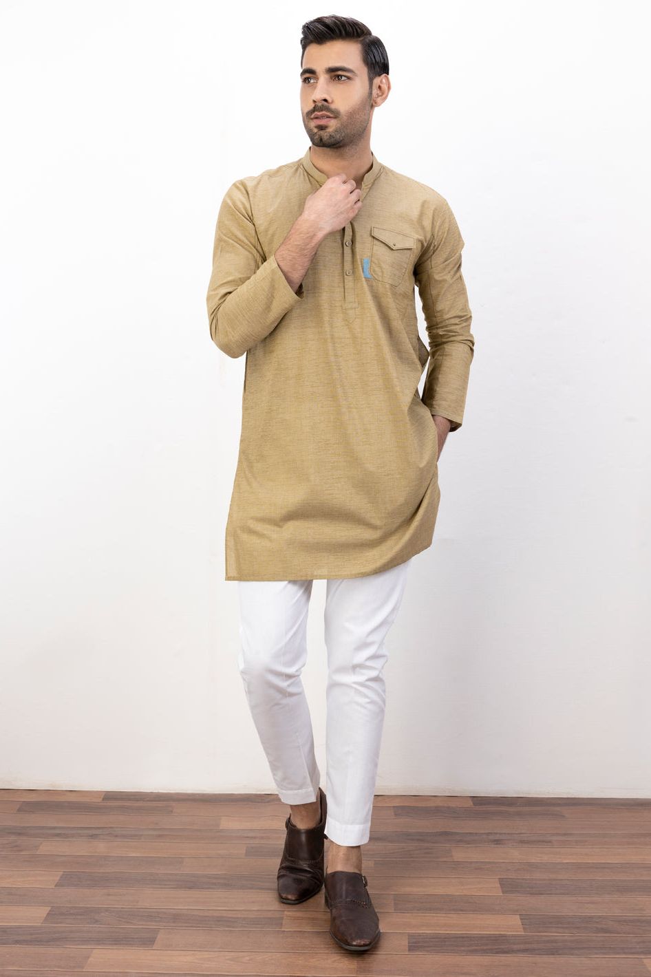 Stylish Blended Green Kurta for Women - Comfortable & Trendy Ethnic Wear - Perfect for Festivals, Parties & Casual Outings