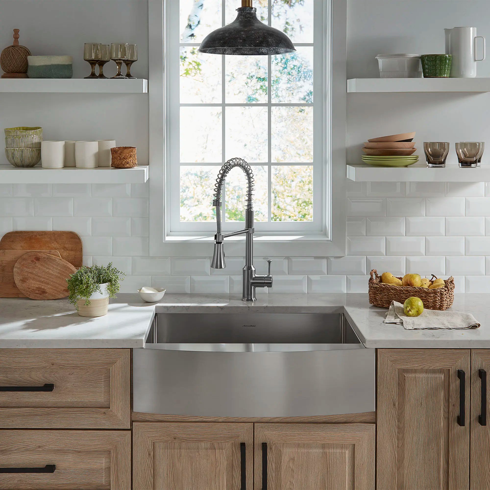 Edgewater® 33 x 22 Inch Stainless Steel 1 Hole Dual Mount Single Bowl Kitchen Sink - Durable & Stylish for Modern Kitchens, Easy to Install, Perfect for Home Renovation & DIY Projects
