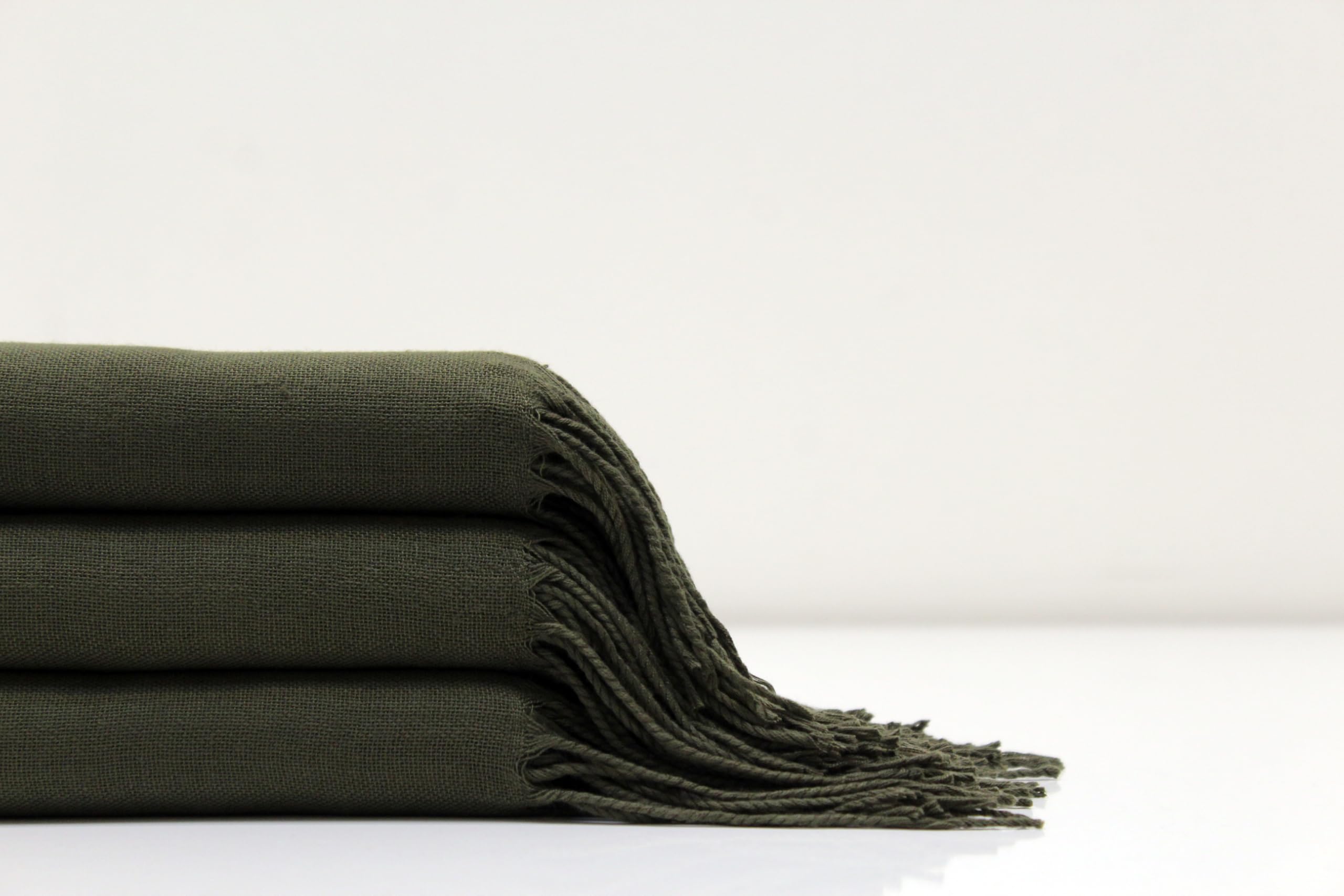 25 Pcs Soft Pashmina Shawl for Women - Personalized Elegant Scarf, Evening Dress Wrap, Wedding Guest Favors, Bridal Shawl & Bridesmaid Gift (Army Green) - Perfect for Weddings, Parties & Special Occasions