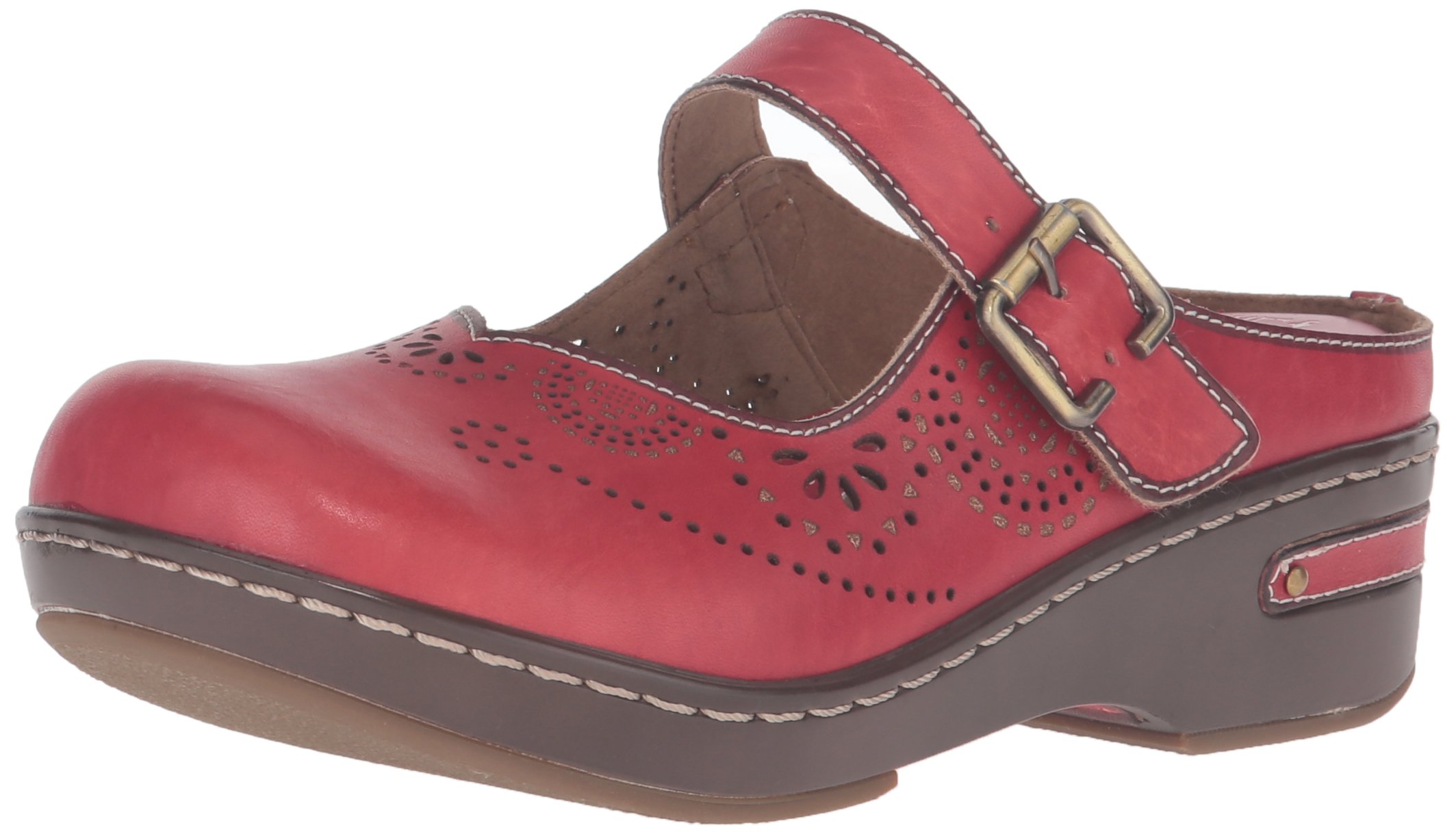 L’Artiste by Spring Step Women's Aneria Mule - Comfortable Slip-On Shoes for Women, Casual & Dressy Loafers with Arch Support - Perfect for Office, Travel & Everyday Wear