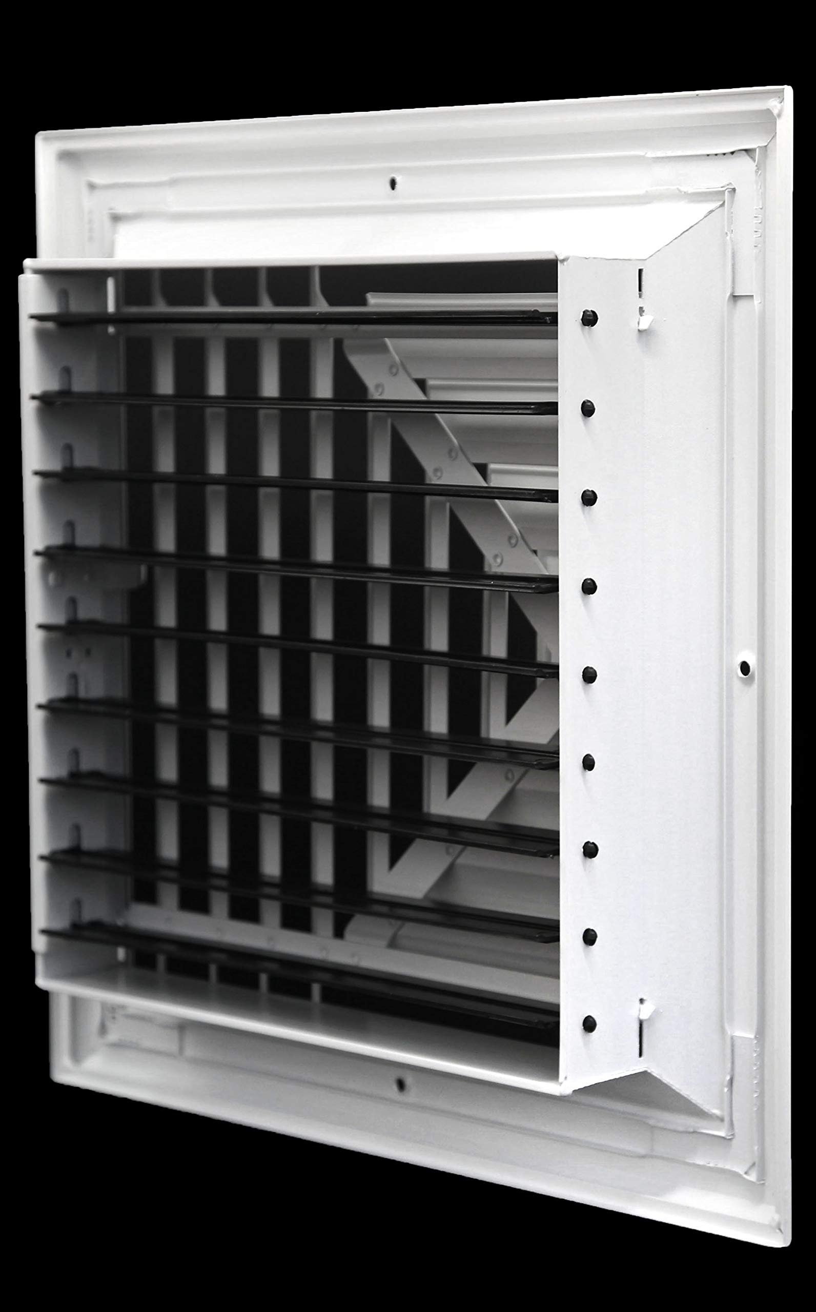 Premium 12x12 HVAC Vent Cover - 1 Way Extruded Aluminum Ceiling Diffuser Square (15