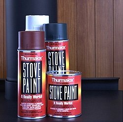 275-20 Hanover Red High Heat Stove Paint 12 oz (Case of 12) - Durable Fireplace & Wood Stove Paint for Home & Outdoor Use