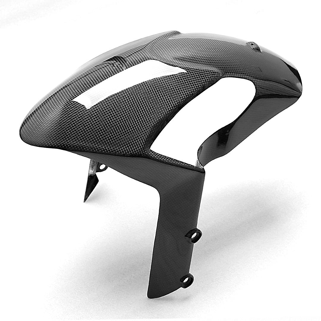 Carbon Fiber Front Fender for Ducati Monster 1100/796/795/696/659 - Lightweight RC Motorcycle Accessory for Racing & Street Performance