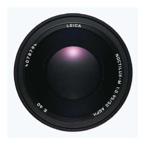 Leica 50mm f/0.95 ASPH Noctilux M Mount Lens - Black | Ultra Fast Aperture for Low Light Photography | Perfect for Portrait, Street & Night Photography
