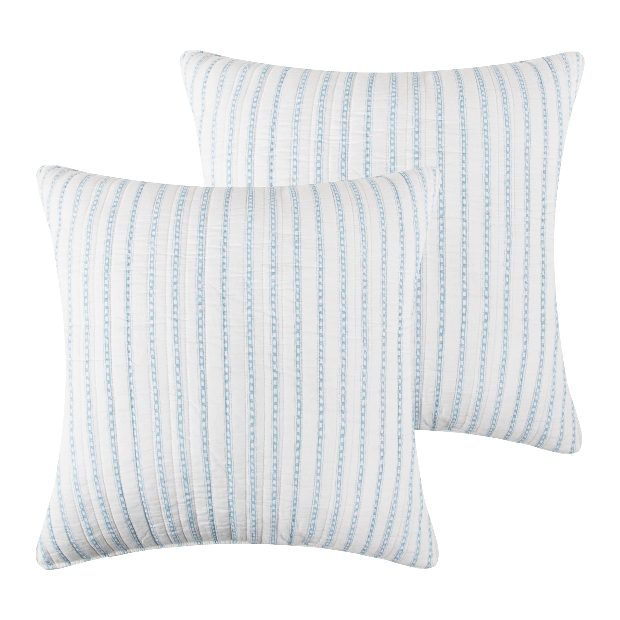 Chantae Euro Sham Pillowcase Set of 2 - Premium 26x26 Inch Decorative Square Pillow Covers for Sofa, Bed & Home Decor - Soft Luxury Bedding Accessories for Living Room, Bedroom & Guest Room