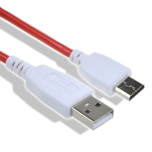 Hasmx 6ft USB Charger Cable for Nabi Dreamtab HD8 Kids Tablet FUHU DMTAB-NV08B - Fast Charging & Data Sync, Perfect for Home, School & Travel Use