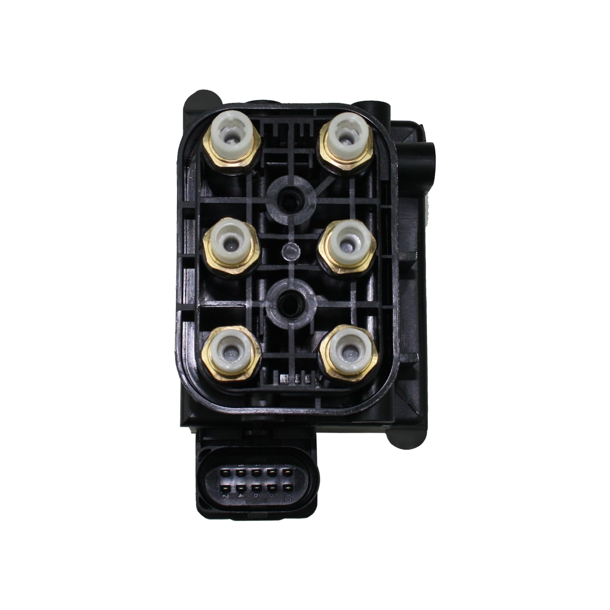 Premium Air Suspension Valve Block - Compatible with Audi Q7 (4L) 2006-2015, Hyundai Equus 2009-2016, Genesis 2008-2017 - Front & Rear Replacement Part for Smooth Ride & Enhanced Suspension Performance - Perfect for Off-Roading, Daily Commuting & Luxury Vehicle Maintenance