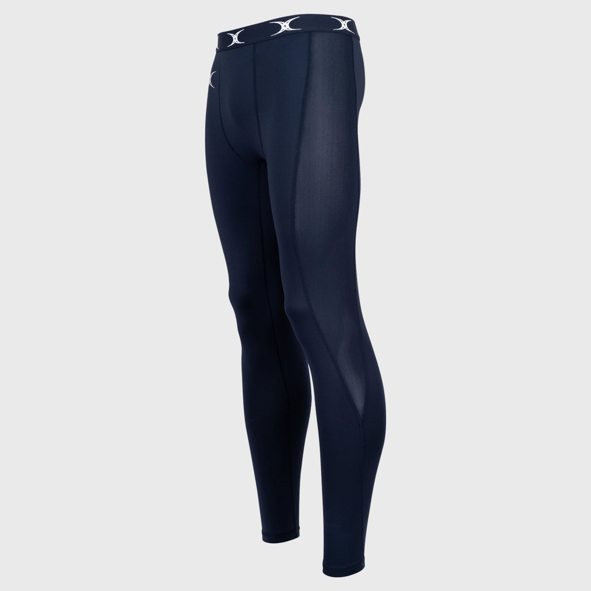 Gilbert Men's Atomic Baselayer Leggings - Thermal Underwear for Cold Weather - Navy Blue - Perfect for Running, Hiking & Winter Sports