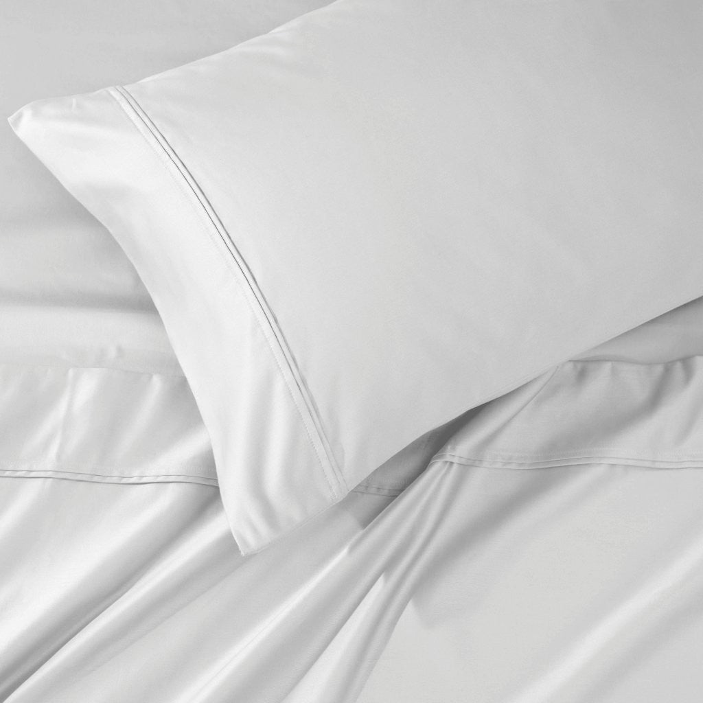 Luxury 1200 Thread Count Egyptian Cotton Deep Pocket Bed Sheet Set - Queen Size, Soft & Breathable for Ultimate Comfort - Perfect for Master Bedroom, Guest Room & Hotel Use