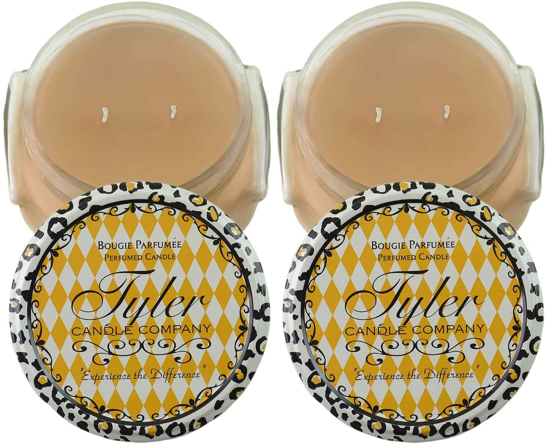 Tyler Candles - Warm Sugar Cookie Scented Candle 22oz 2-Wick (2-Pack) | Long-Lasting Fragrance for Home, Office & Relaxation | Perfect for Holidays, Gifts & Aromatherapy