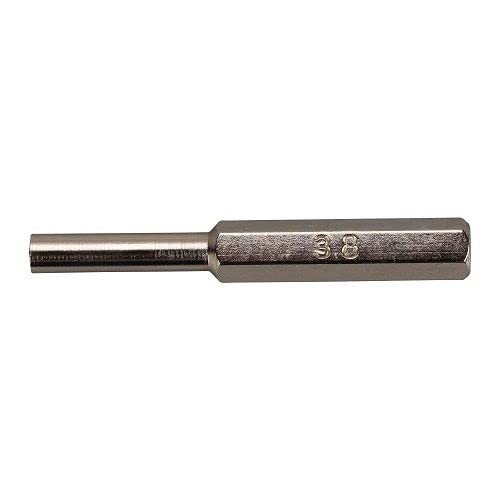 Hex Screwdriver Bits 3.8mm & 4.5mm - Compatible with Nintendo NES, SNES, N64, Gameboy, Sega Megadrive & Master System Consoles - Perfect for Console Repair & Maintenance