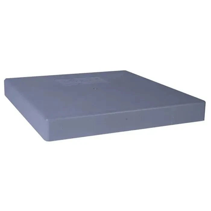 Diversitech 3 EcoPad® Gray Plastic Equipment Pads 56x58 - Heavy Duty Support for HVAC Units, Generators & Outdoor Machinery