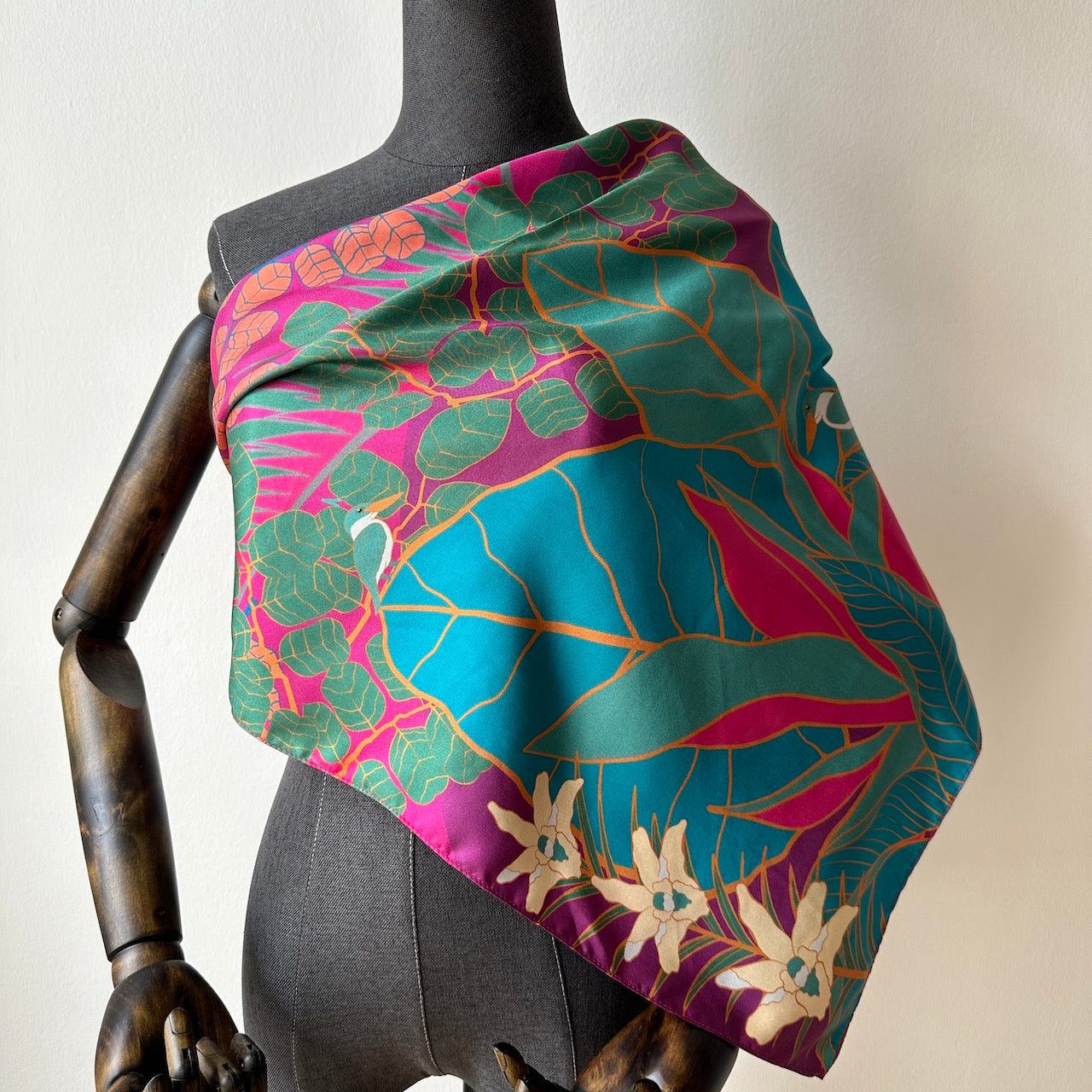Jangala Silk Scarf - Premium Women's Fashion Accessory for Travel, Parties & Everyday Elegance