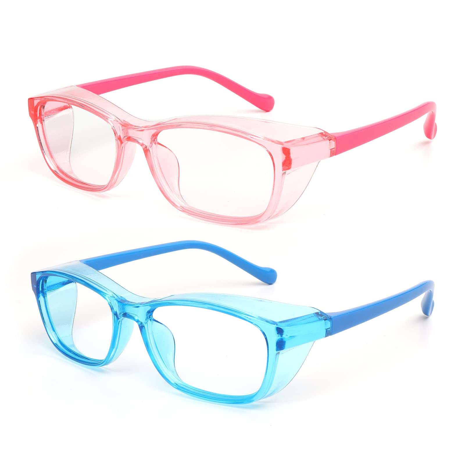 Outray Kids Safety Glasses - Anti Fog, Blue Light Blocking Protective Eyewear with Side Shields for Ages 5-12 - Perfect for School, Sports, and Screen Time Protection