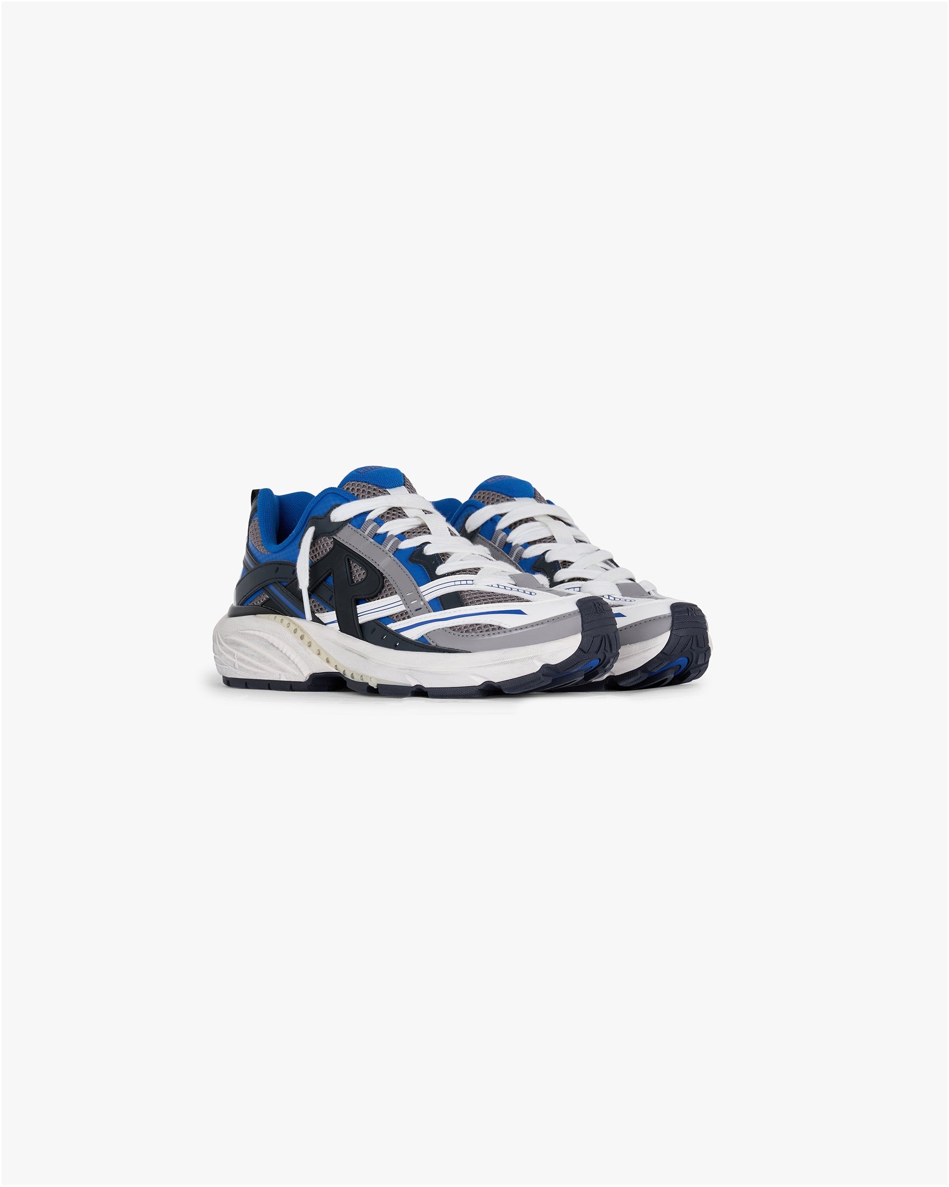 Storm Runner Royal Blue Grey - High-Performance Running Shoes for Men & Women - Perfect for Trail Running, Hiking & Outdoor Adventures