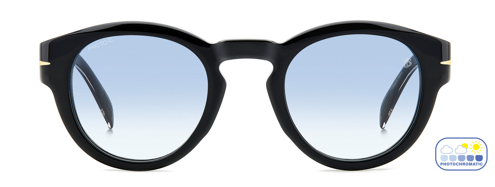 David Beckham DB7110/S Sunglasses - Polarized Aviator Style for Men & Women - UV Protection for Outdoor Sports & Driving
