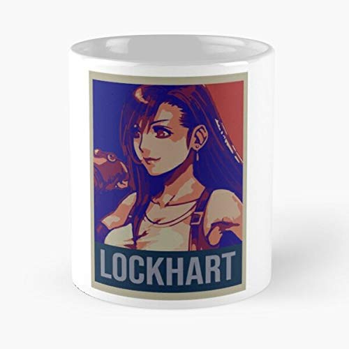 Sephiroth & Tifa Vintage FF7 Retro Gaming Ceramic Coffee Mug - 11oz Best Gift for Final Fantasy 7 Fans - Perfect for Home, Office & Gaming Setup