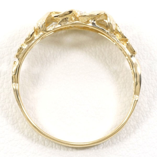 14K Yellow Gold Zircon Ring for Women - Elegant Cubic Zirconia Engagement & Wedding Band - Perfect for Anniversary, Valentine's Day & Special Occasions