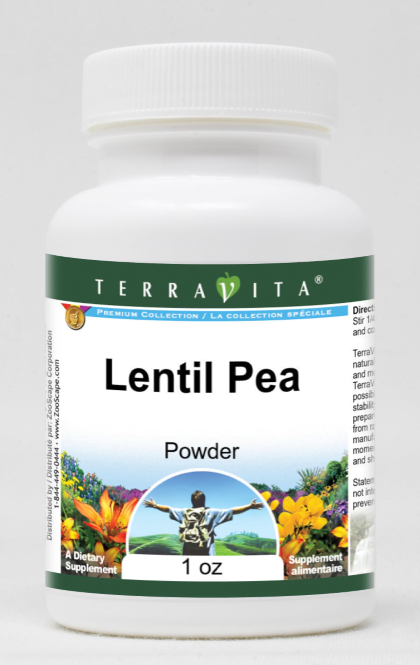 Organic Lentil Pea Protein Powder - 1oz Pack (3 Count) | Plant-Based Superfood for Smoothies, Baking & Vegan Recipes | Non-GMO, Gluten-Free Supplement | ZIN: 520683