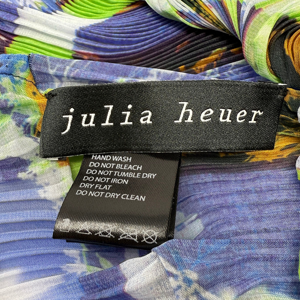 Julia Heuer Women's Blouse - Elegant Floral Print Long Sleeve Shirt for Work & Casual Wear | Office, Date Night & Spring Outfits