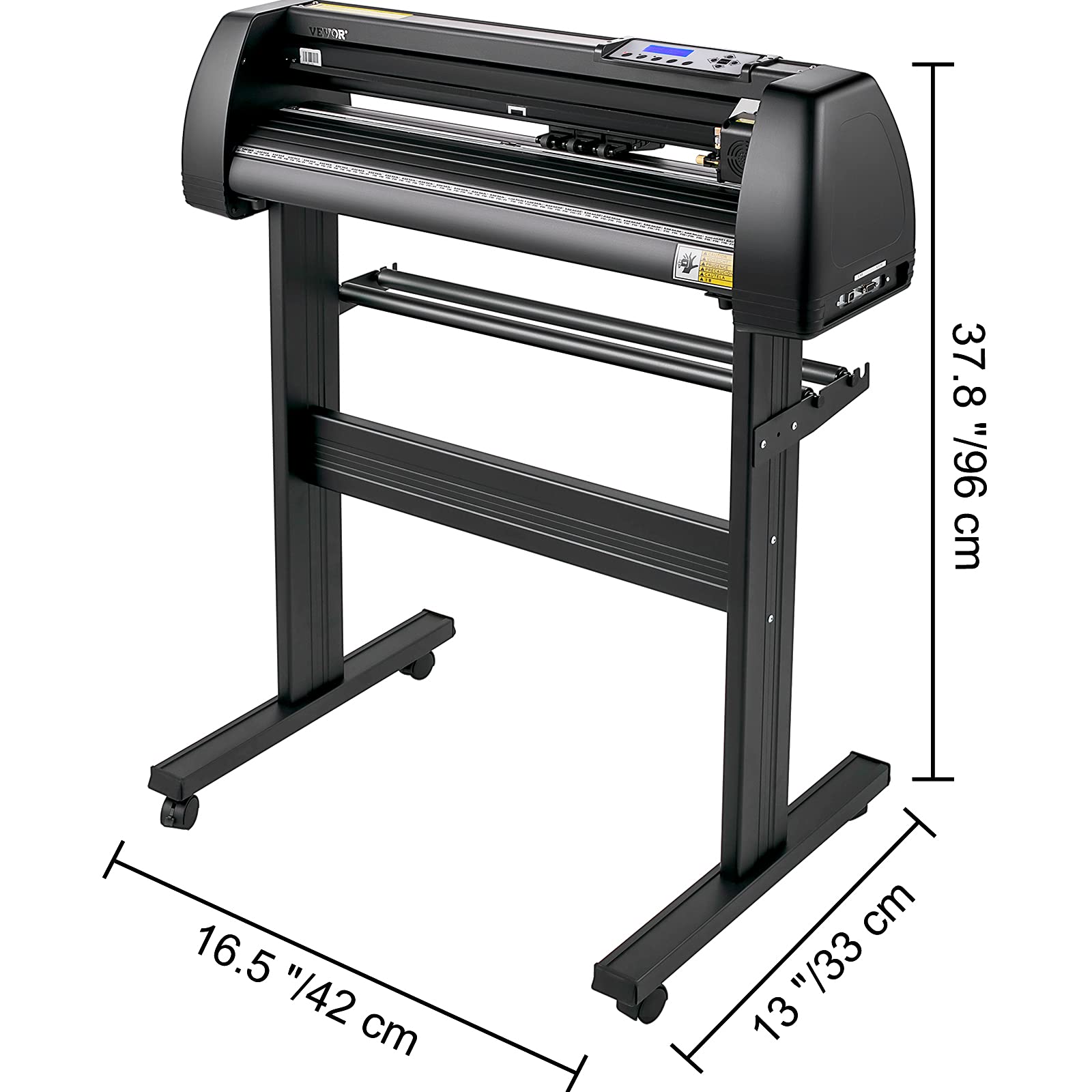 VEVOR 28-Inch Vinyl Cutter Machine with LCD Display - Professional Vinyl Plotter Cutter for Sign Making, Decals, Stickers & DIY Crafts - Perfect for Home, Business & Commercial Use