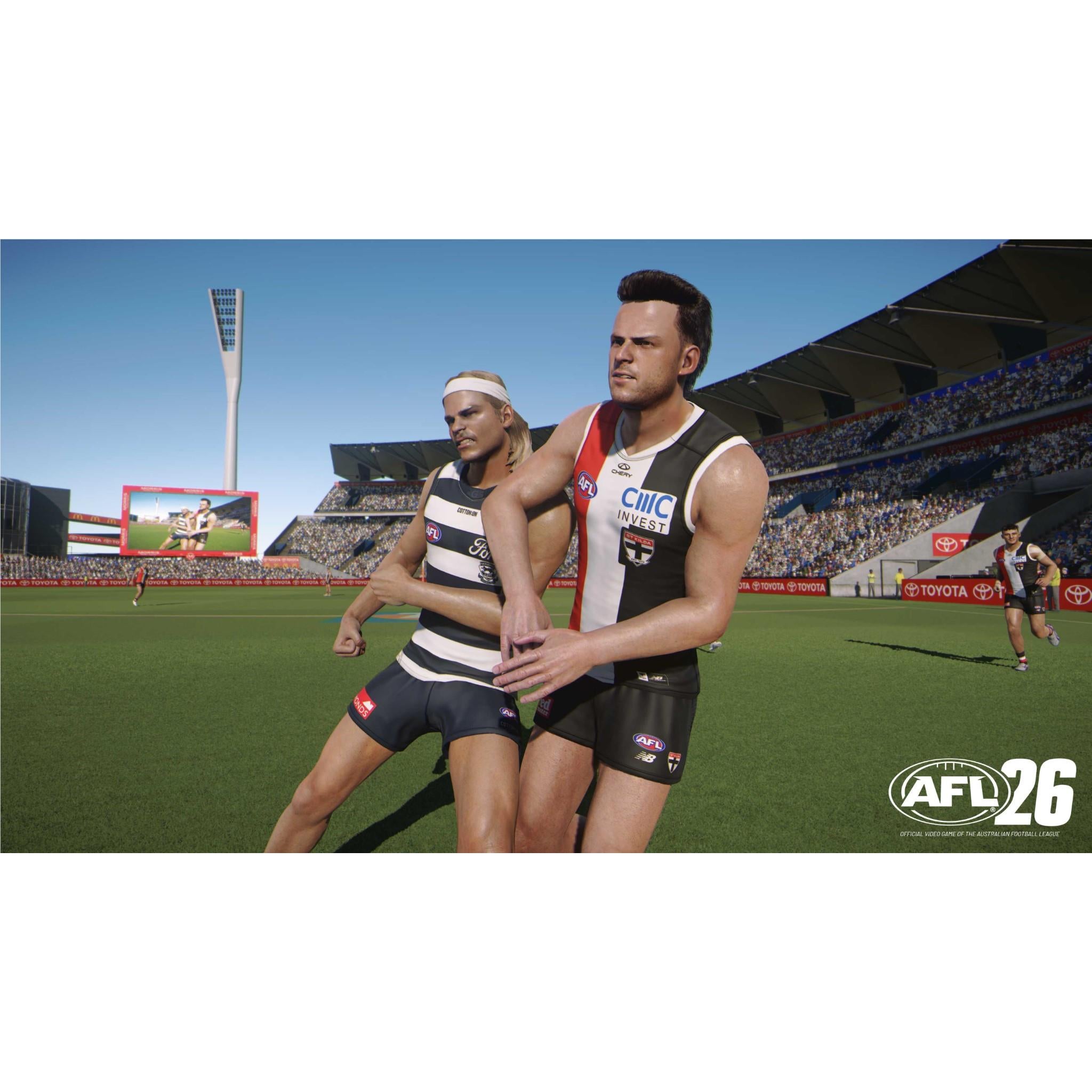 PlayStation 4 Console - Latest AFL 26 Edition | High-Performance Gaming System for Ultimate Entertainment | Perfect for Home Gaming & Multiplayer Parties