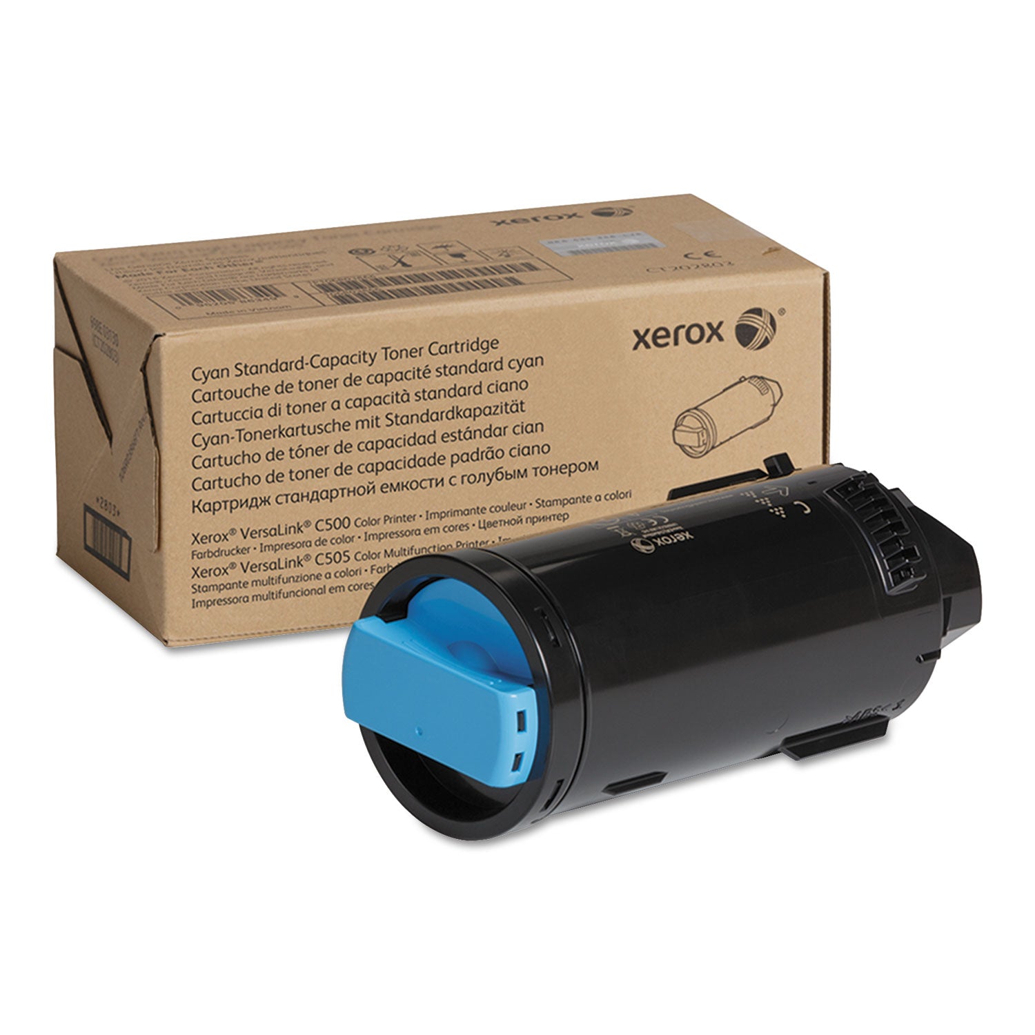 106R03859 High-Yield Cyan Toner Cartridge - 2400 Pages | Compatible with [Printer Models] | Ideal for Office Printing & High-Volume Documents