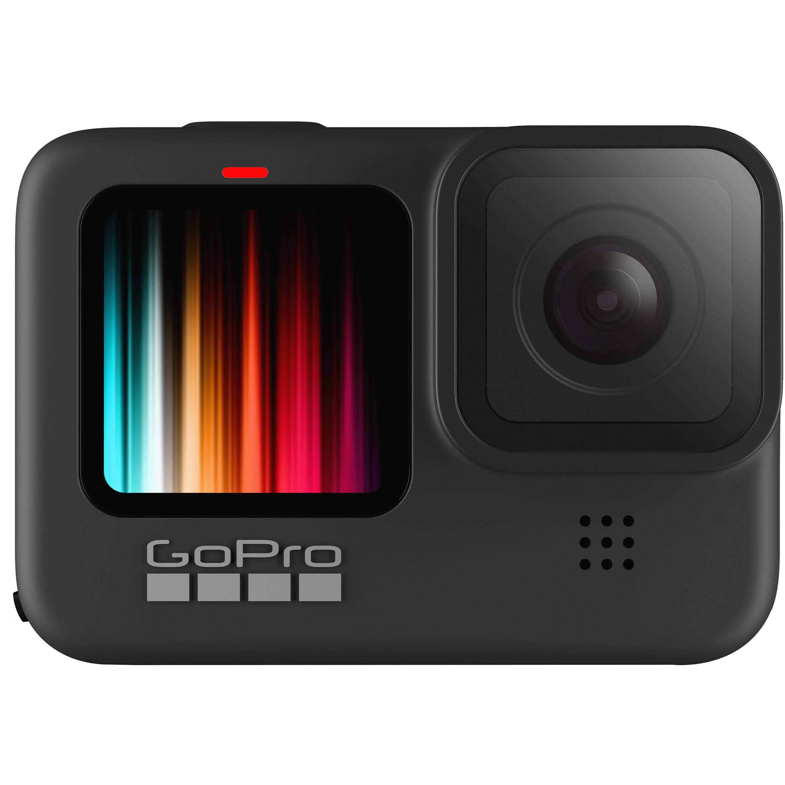 GoPro HERO9 Black 5K Action Camera with Front LCD, HyperSmooth 3.0 Stabilization, Waterproof - Perfect for Vlogging, Travel & Outdoor Adventures