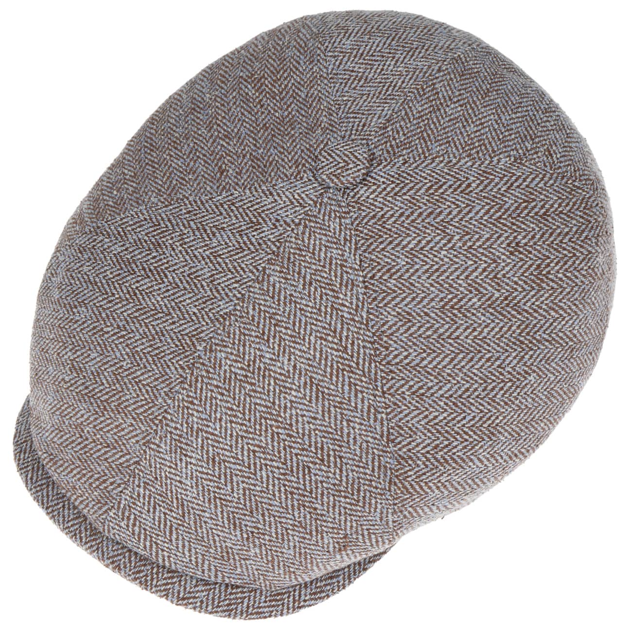 Stetson Milner Men's Silk Flat Cap - Classic Vintage Driving Hat for Golf, Outdoor & Casual Wear