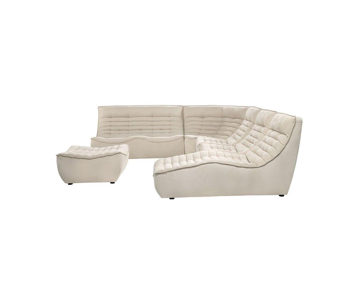 Diego 6-Piece Modular Sectional Sofa Set - Modern L-Shaped Couch with Reversible Chaise for Living Room, Lounge & Family Room - Comfortable & Stylish Home Furniture