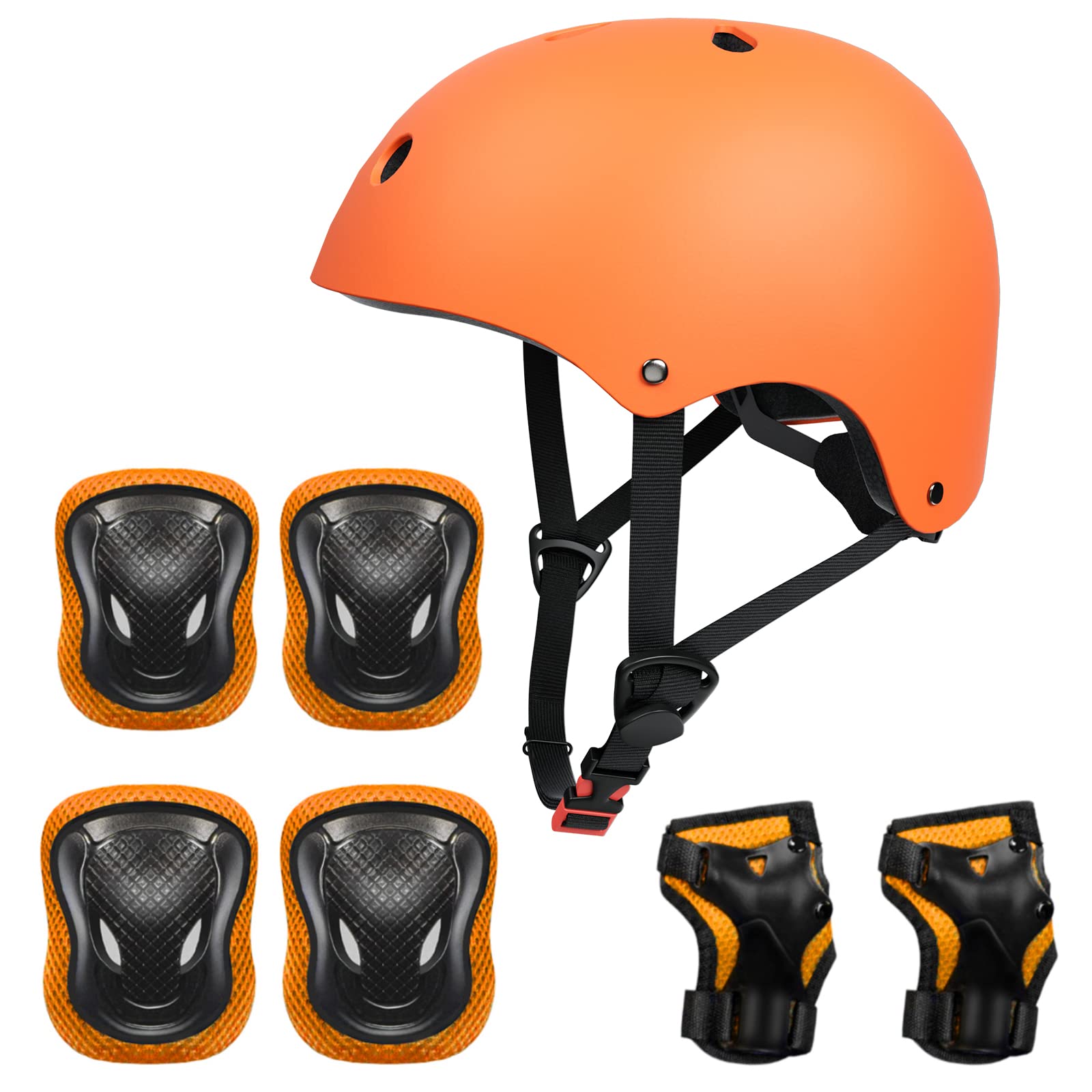 Glaf Toddler Bike Helmet for Kids 2-8 Years - Adjustable Multi-Sport Safety Helmet for Boys & Girls - Lightweight Skateboard, Cycling & Scooter Helmet - 2 Sizes (Toddler to Youth) - Perfect for Outdoor Play, Bike Riding & Park Adventures