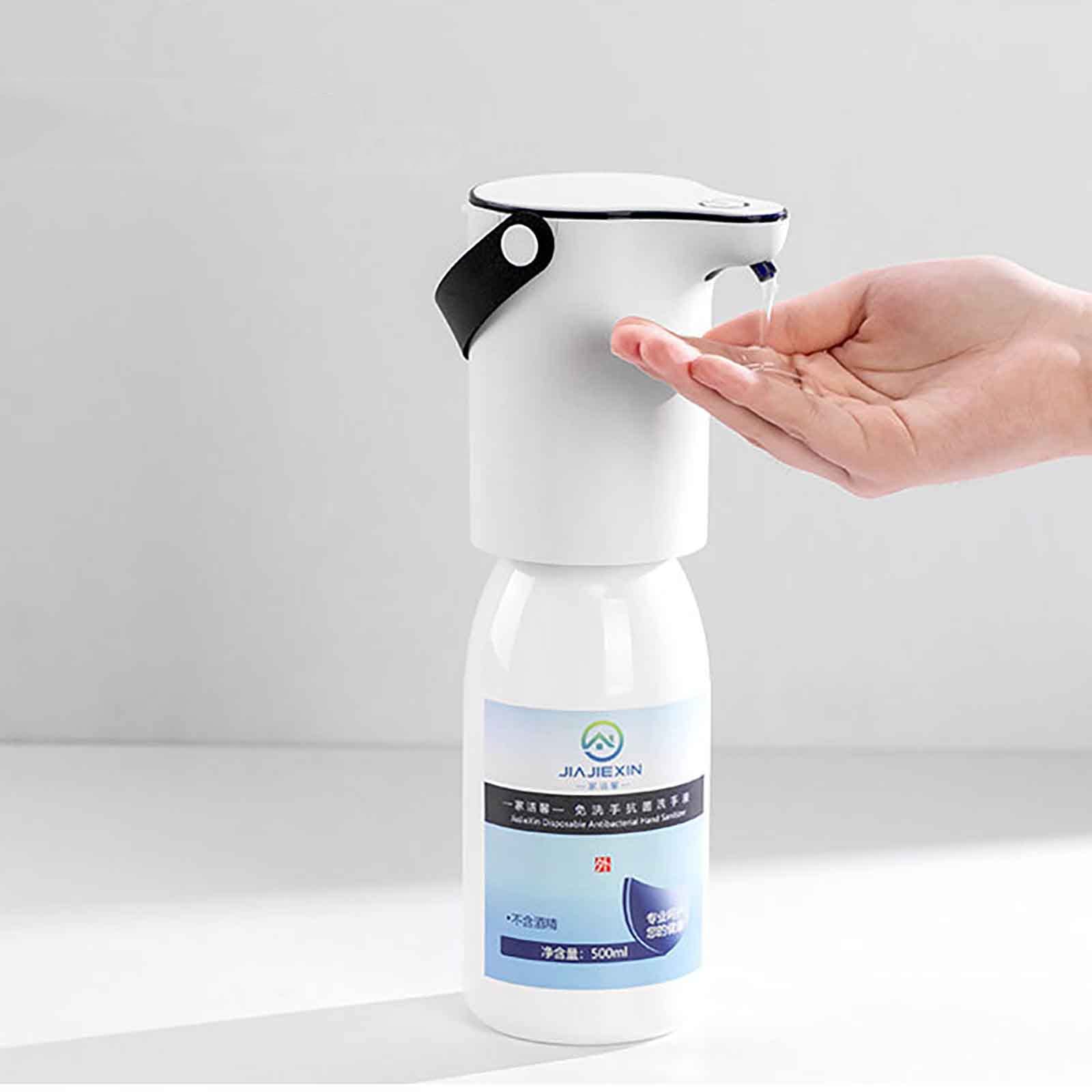 Automatic Touchless Soap Dispenser for Hands - Smart Sensor Foaming Hand Sanitizer & Soap Dispenser for Home, Office, Bathroom, Kitchen & Public Areas - Ideal for Germ-Free Hand Washing & Phone Disinfection