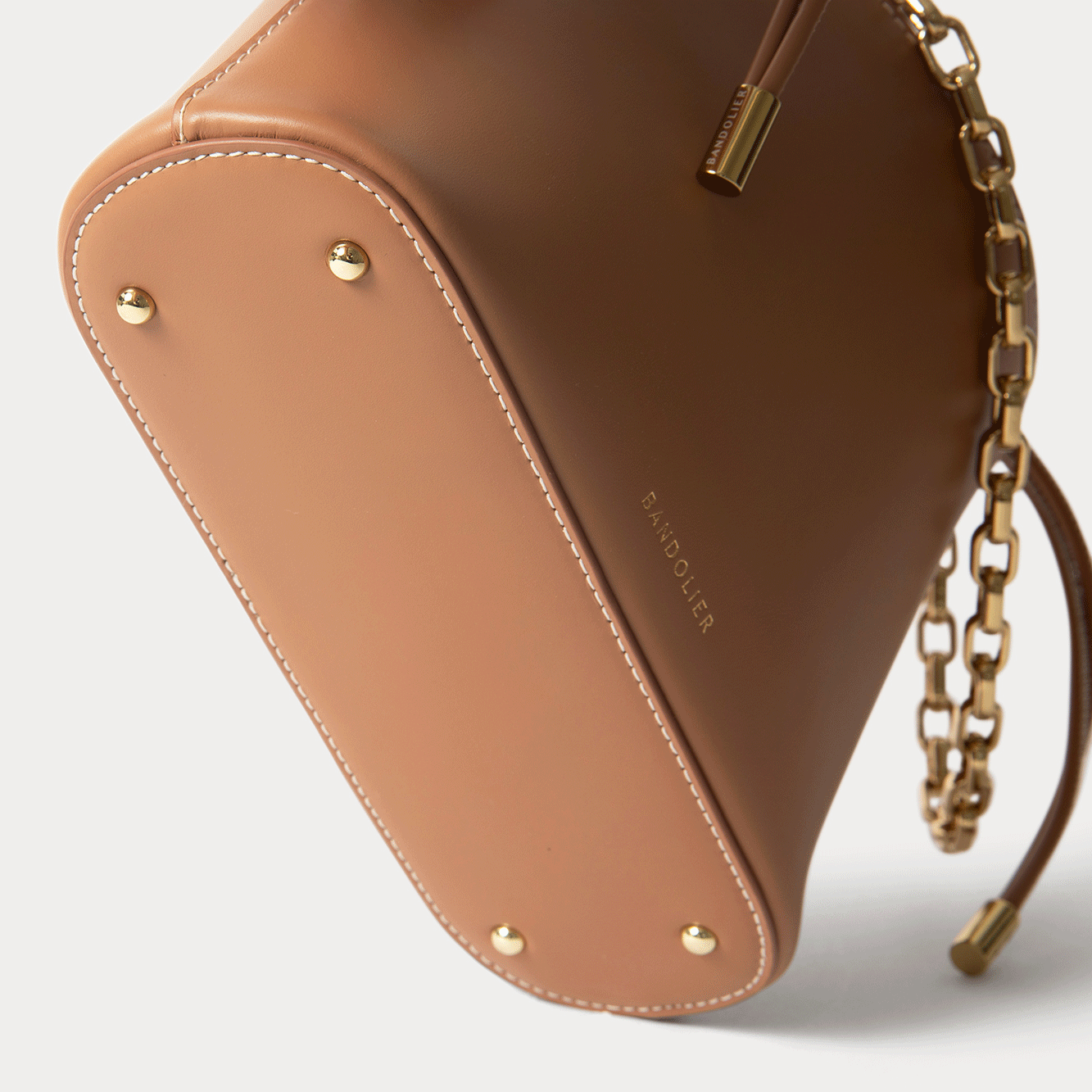 Celeste Handbag for Women - Stylish Fawn & Gold Crossbody Purse - Perfect for Work, Travel, and Everyday Use